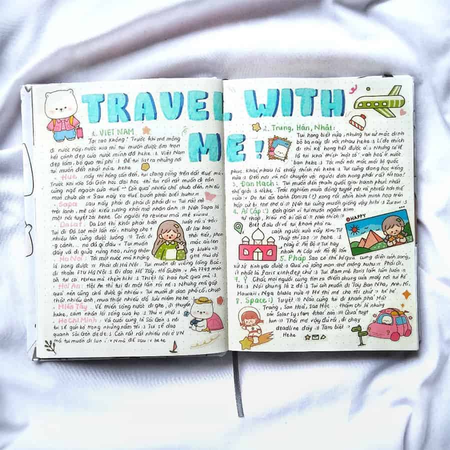 fun travel journal