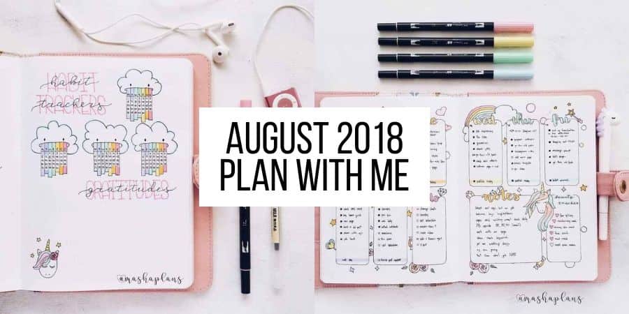 August Bullet Planner Ideas to Inspire You - Bullet Planner Ideas