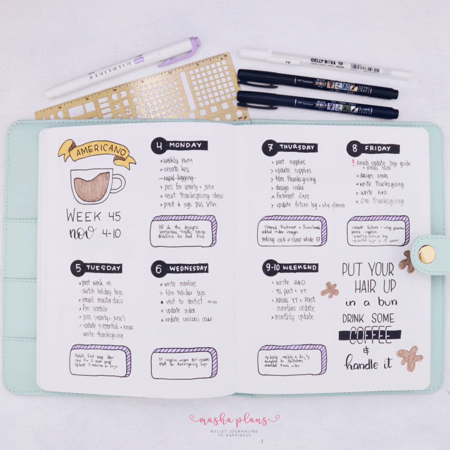 Bullet Journal for Beginners - Free Course | Masha Plans