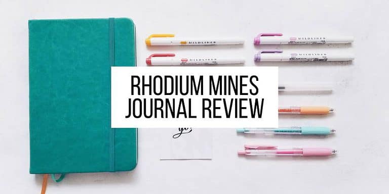 Rhodium Mines Dotted Notebook Review
