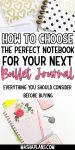 How to Pick The Best Bullet Journal Notebook For You | Masha Plans