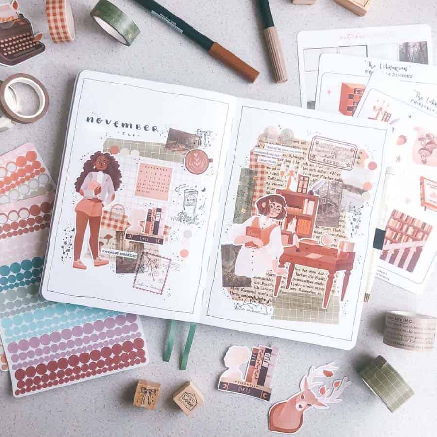 How To Create An Aesthetic Journal Layout Part 1 – MELLOW DAYS