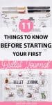 11 Things You Need To Know Before Starting A Bullet Journal | Masha Plans