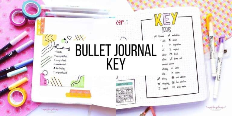 Bullet Journal Key: How To Create The Perfect One For You