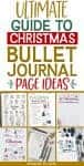 67+ Cutie Little Christmas Bullet Journal Ideas | Masha Plans