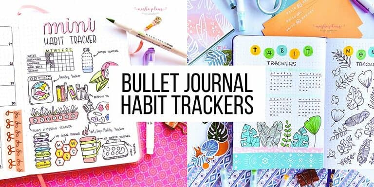 The Ultimate Guide To Bullet Journal Habit Trackers