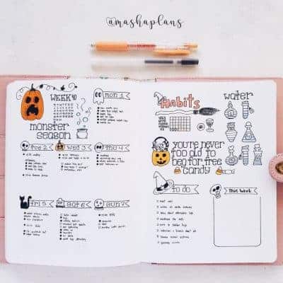 How To Use A Bullet Journal Habit Tracker | Masha Plans