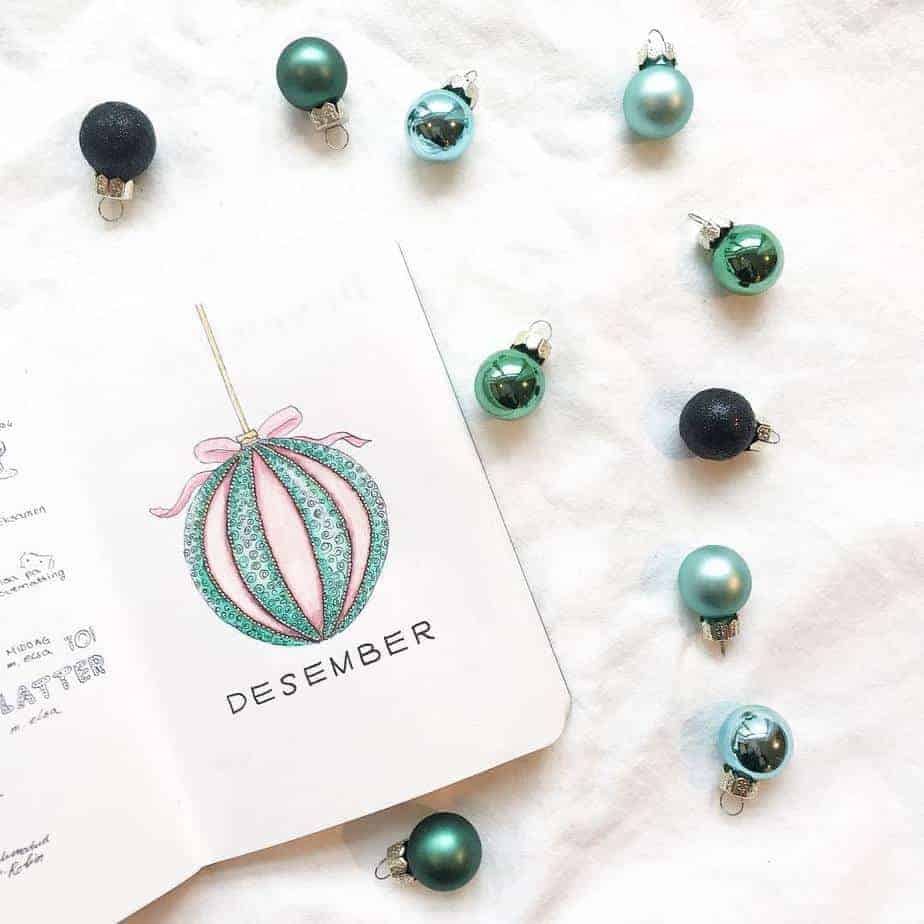 Cutie Little Christmas Bullet Journal Ideas | Masha Plans