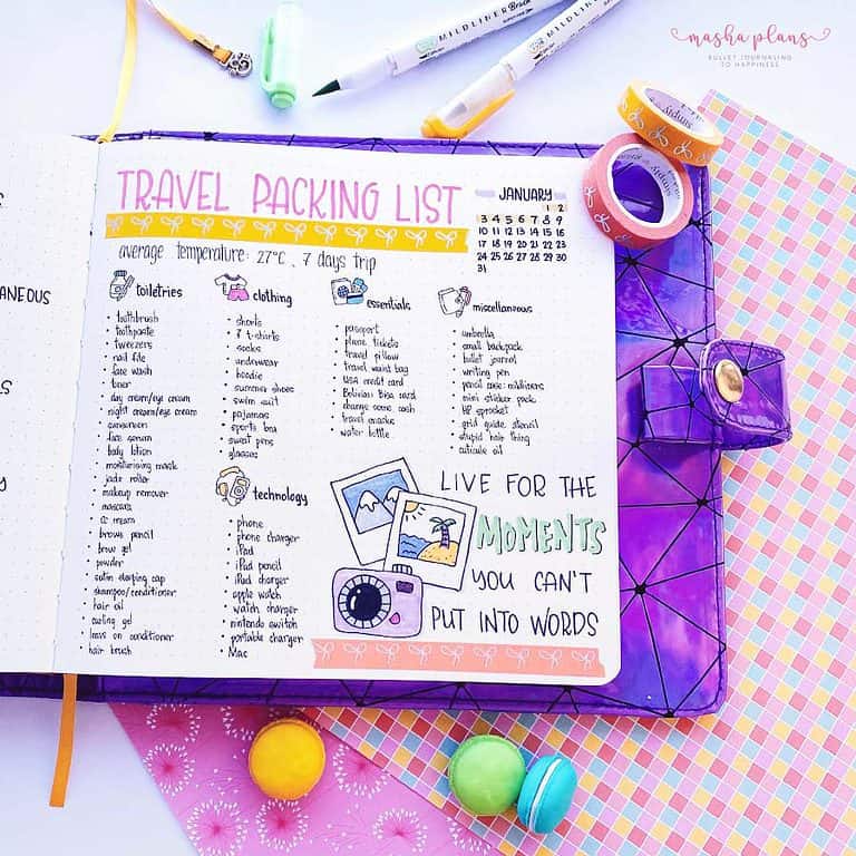 How To Manage Spring Cleaning With Your Bullet Journal | Masha Plans