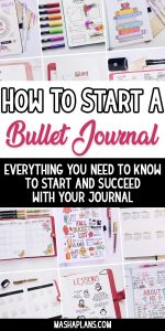 The Ultimate Guide To Bullet Journal For Beginners | Masha Plans