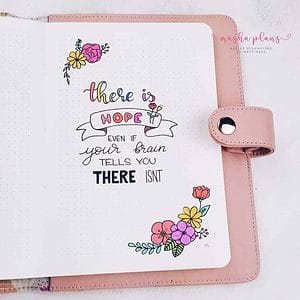 Creative Bullet Journal Cover Page Inspirations | Masha Plans