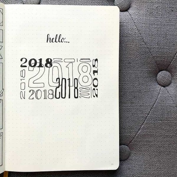 Creative Bullet Journal First Page Ideas | Masha Plans