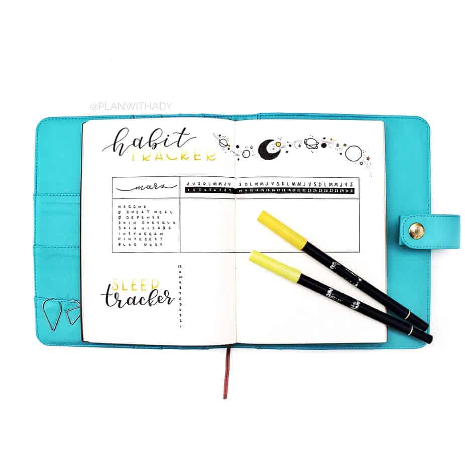 Yearly Habit Tracker by @planwithady | Masha Plans