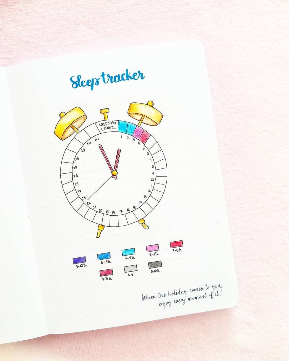 Sleep Tracker by @studyyspree | Masha Plans