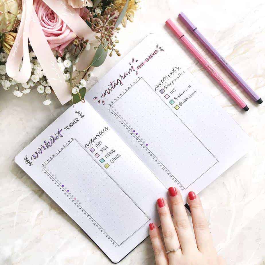 Yearly Habit Tracker by @thejournaltea | Masha Plans