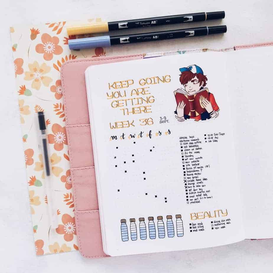 9 Types Of Bullet Journal Weekly Spreads You Need To Try | Masha Plans