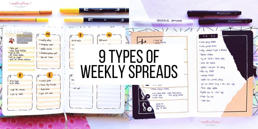 Bullet Journal Weekly Spread  Focused Ideas to Plan Your Week