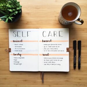 25+ Inspirational Self Care Bullet Journal Page Ideas | Masha Plans