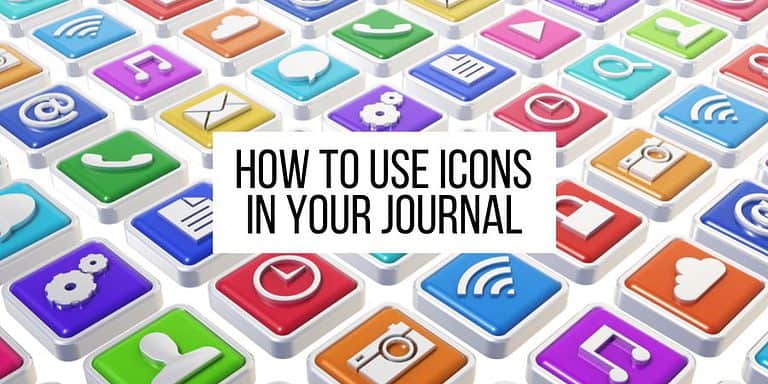 7 Clever Ways To Use Bullet Journal Icons