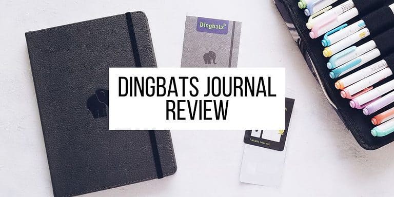 Dingbats Notebook Review: Wildlife Elephant Journal
