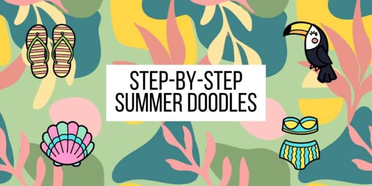 15 Cute And Easy Summer Doodles For Your Bullet Journal