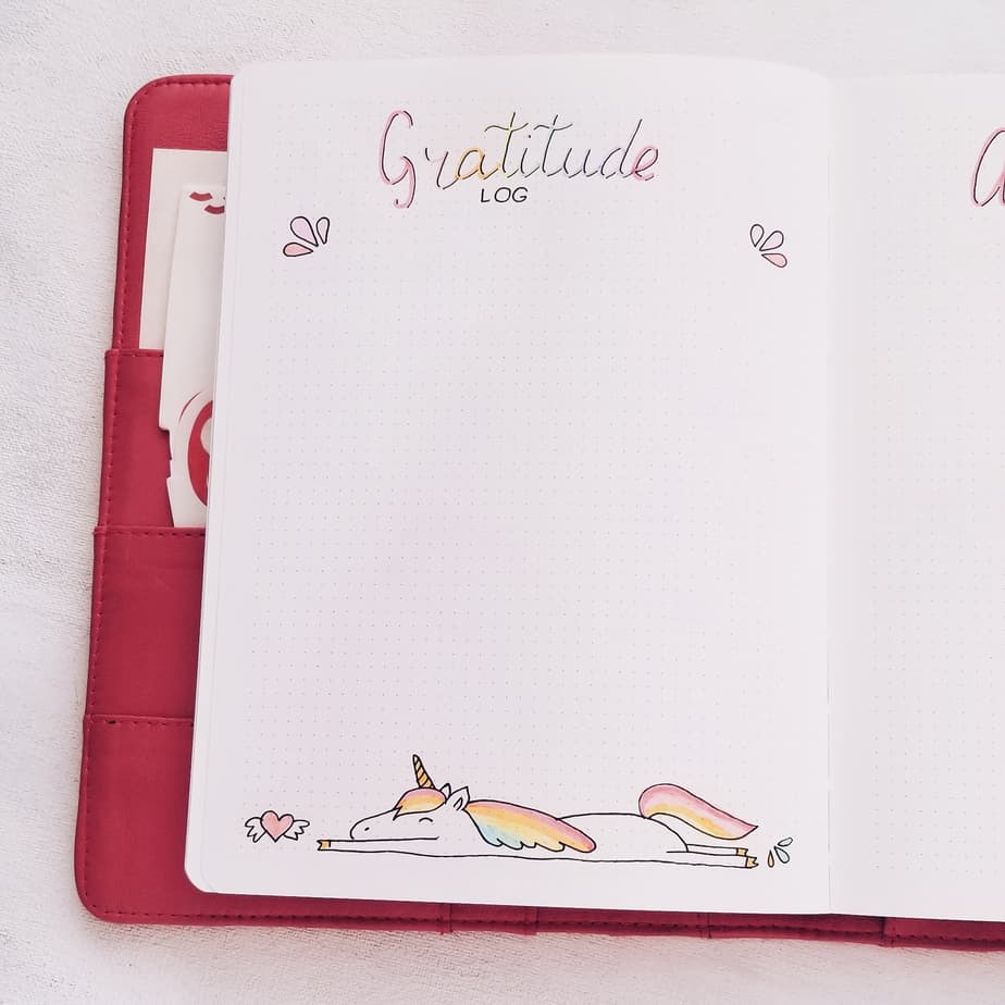 Unicorn Bullet Journal Setup: June Plan With Me, Gratitude Log | Masha Plans