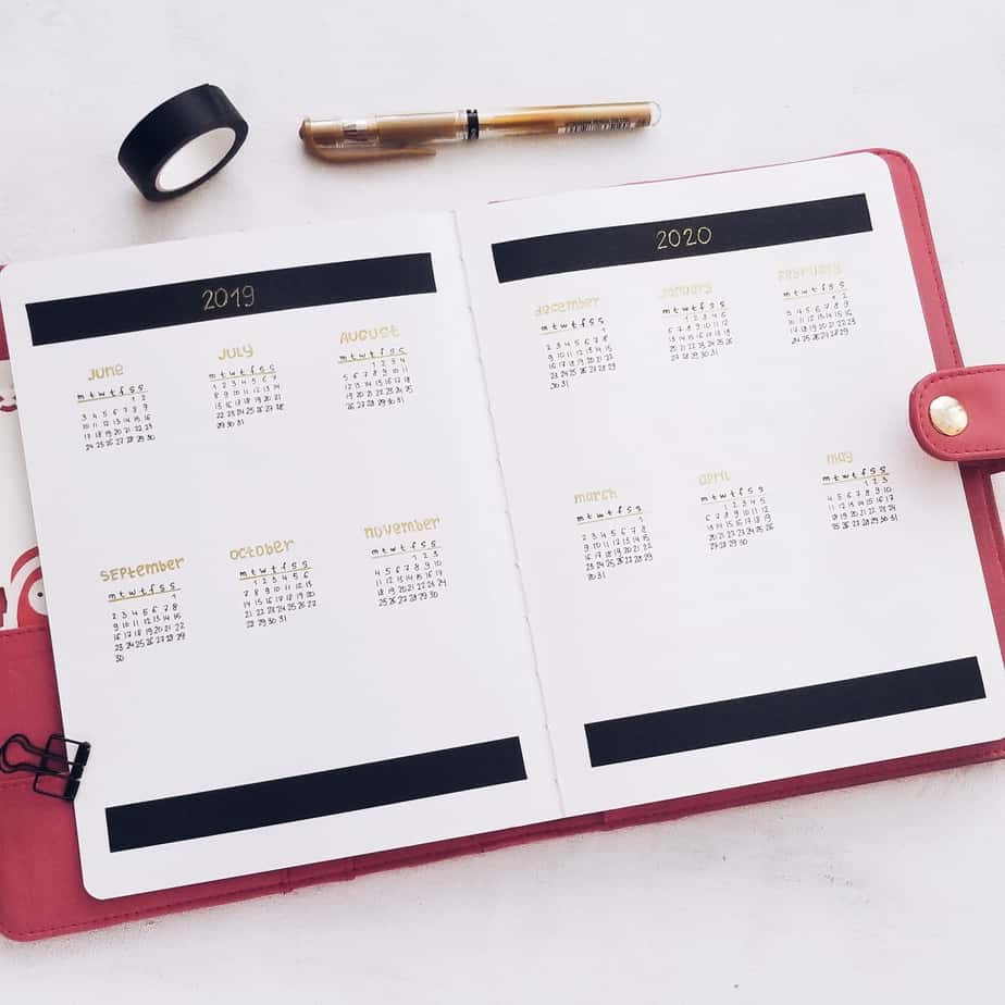 13 Genius Washi Tape Ideas For Your Bullet Journal | Masha Plans