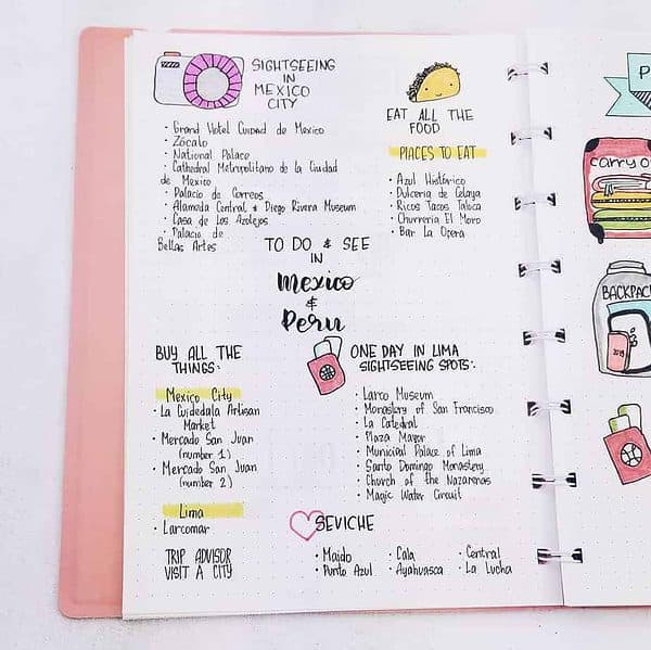 Plan With Me: Travel Bullet Journal Setup | Masha Plans