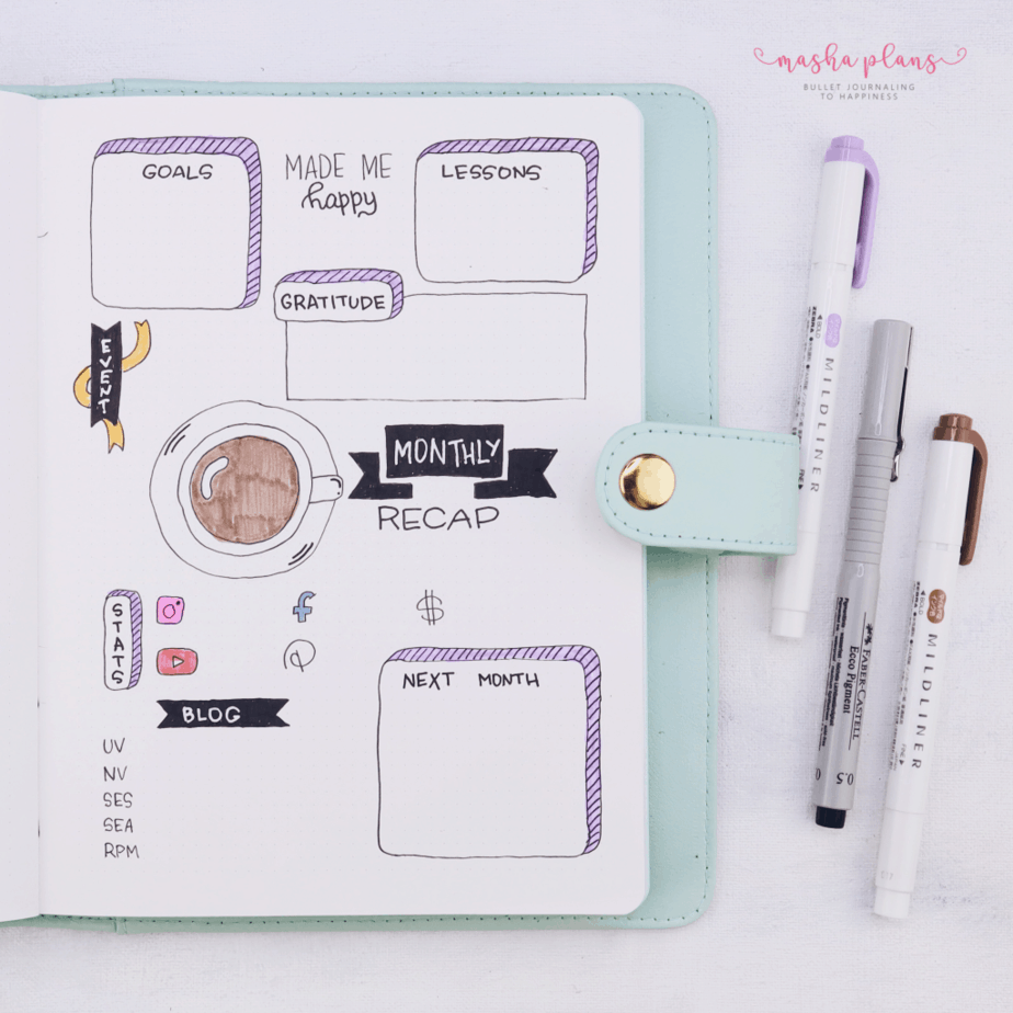 31-fun-and-simple-bullet-journal-page-ideas-masha-plans