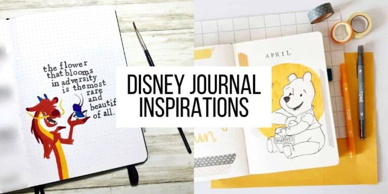 57 Extraordinary Disney Bullet Journal Inspirations