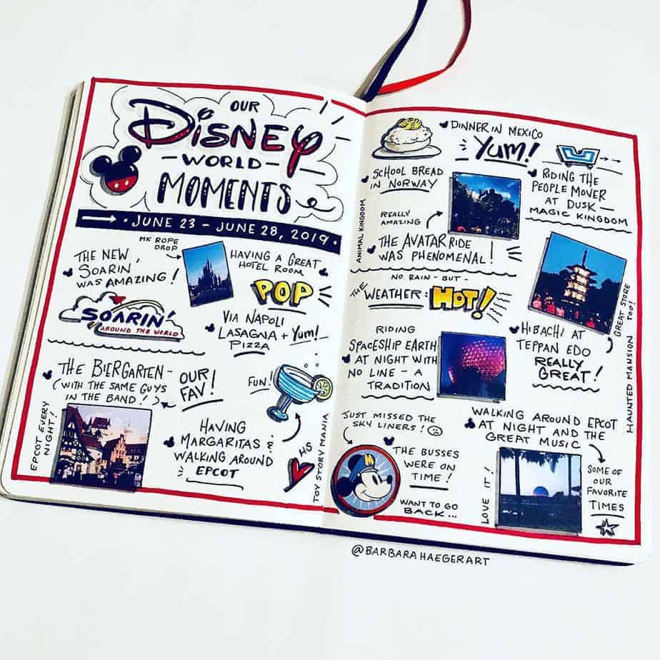 57 Extraordinary Disney Bullet Journal Inspirations