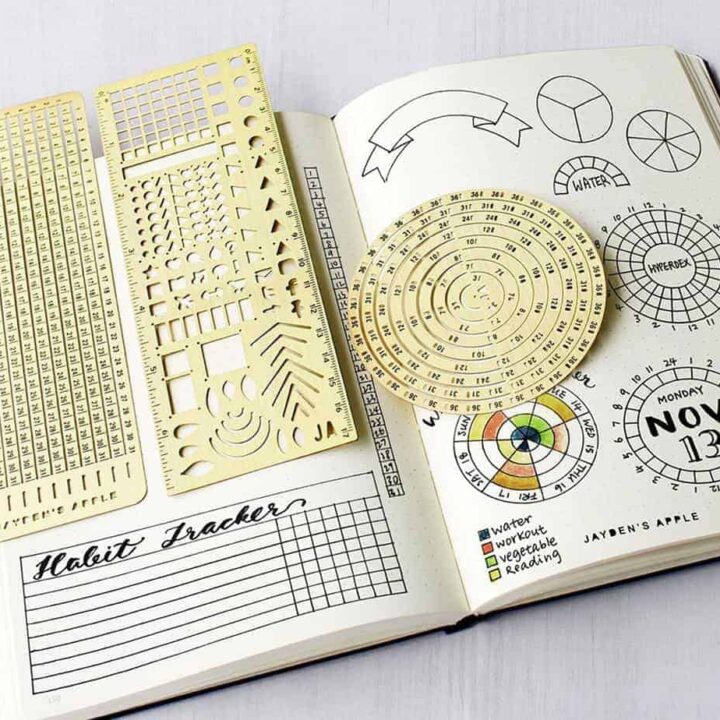 A5 Dotted Journal by Scribbles That Matter - Bullet Dot Grid Notebook - No  Bl