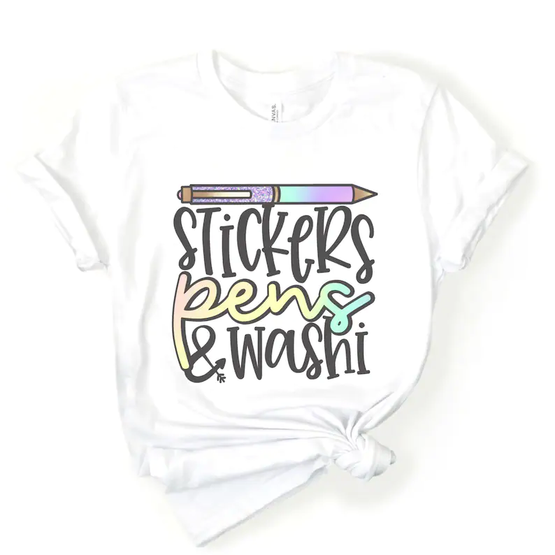 Cute Planner Tshirt, Bullet Journal Gift Ideas | Masha Plans