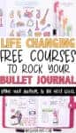 Free Courses To Improve Your Bullet Journal Skills | Masha Plans