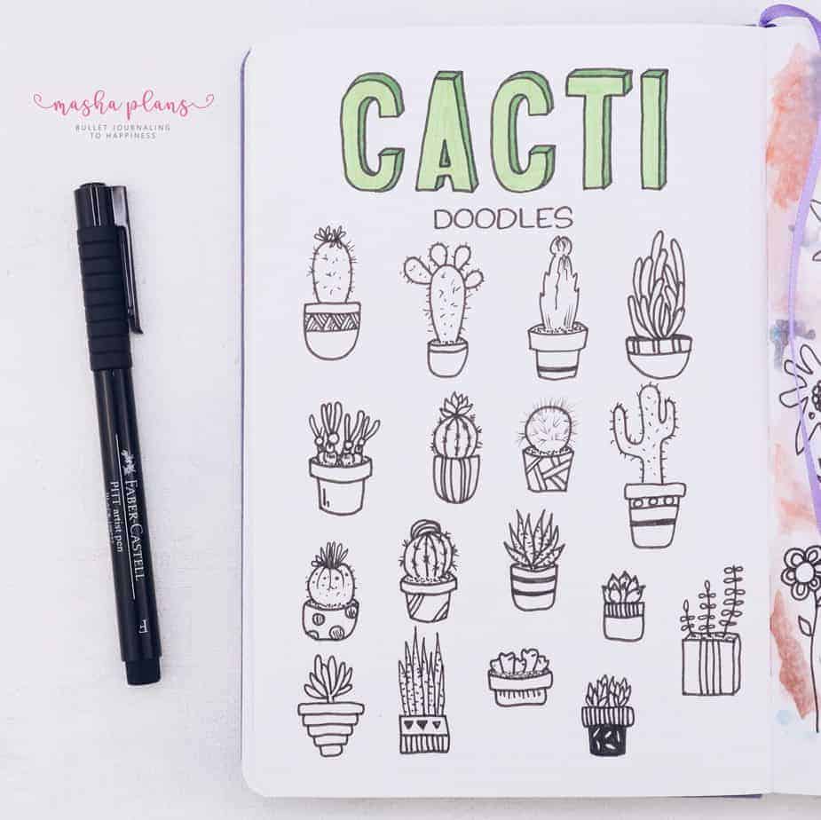 How To Bring Your Bullet Journal To The Next Level - Botanical Drawings Skillshare Class | Masha Plans