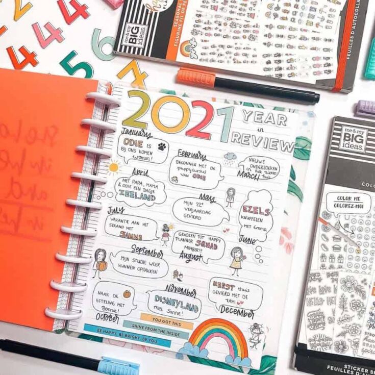 9 Creative Bullet Journal Vision Board Ideas to Manifest Your