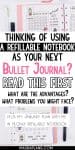 Refillable Bullet Journal Setup: January Plan With Me | Masha Plans