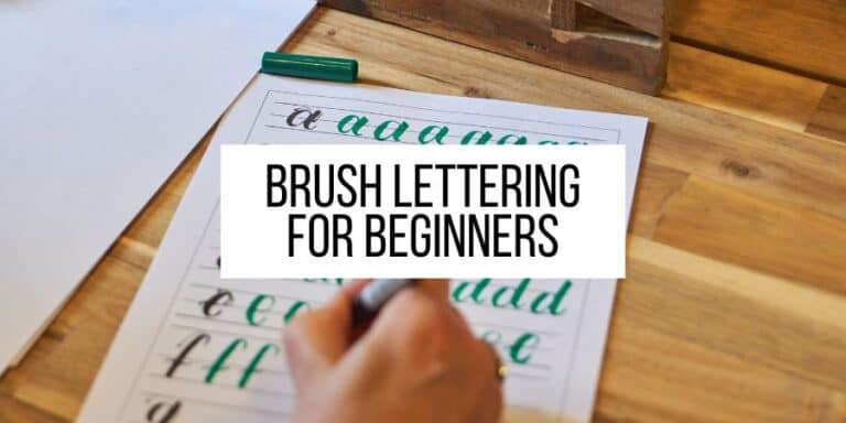 Brush Lettering For Beginners: Tools, Tips And Techniques