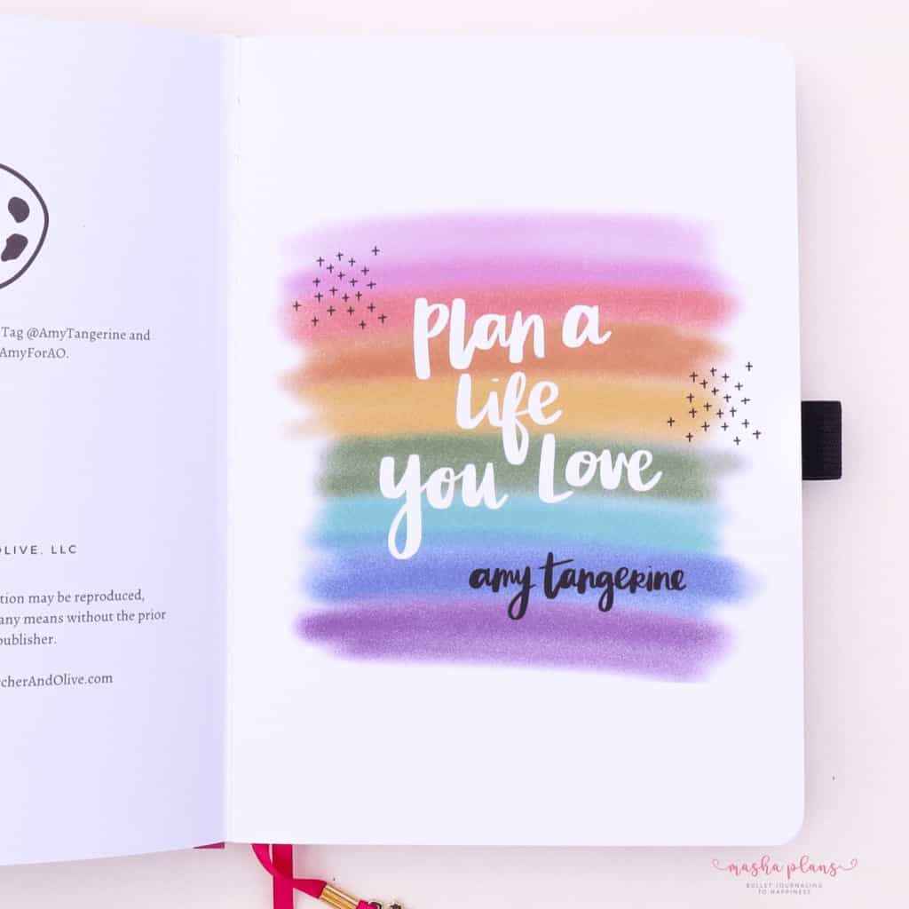 Archer and Olive and Amy Tangerine Planner | Masha Plans