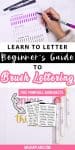 Learn To Letter: Beginner's Guide To Brush Lettering | Masha Plans