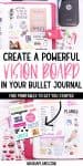 How To Create Bullet Journal Vision Board | Masha Plans