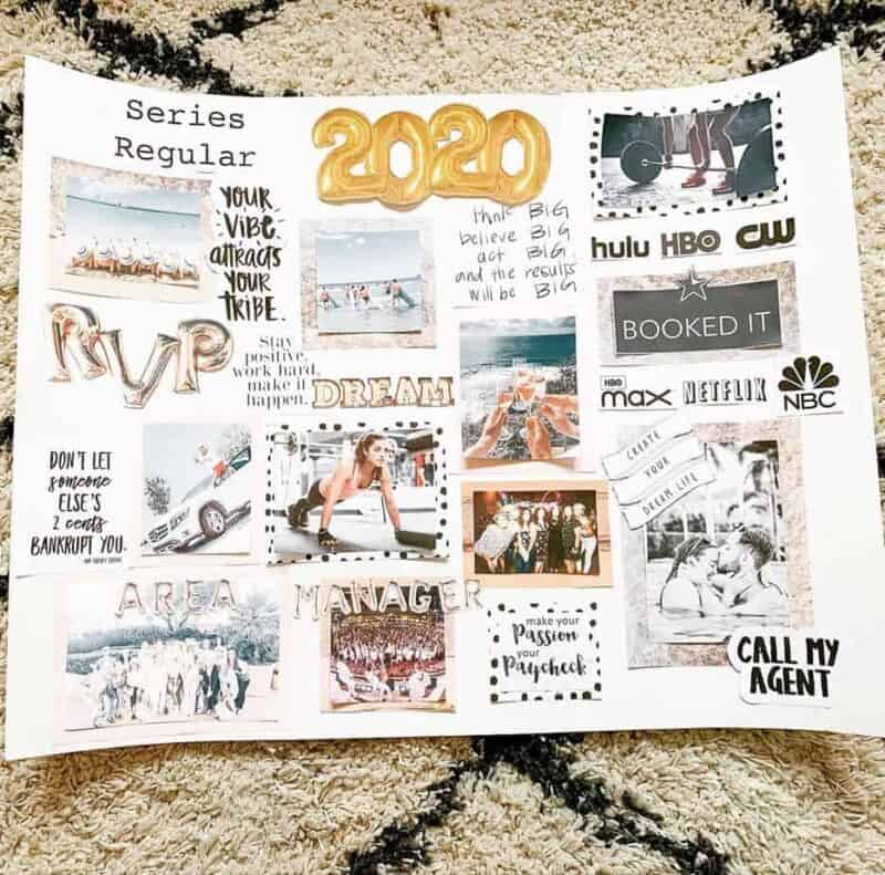 How To Make A Bullet Journal Vision Board