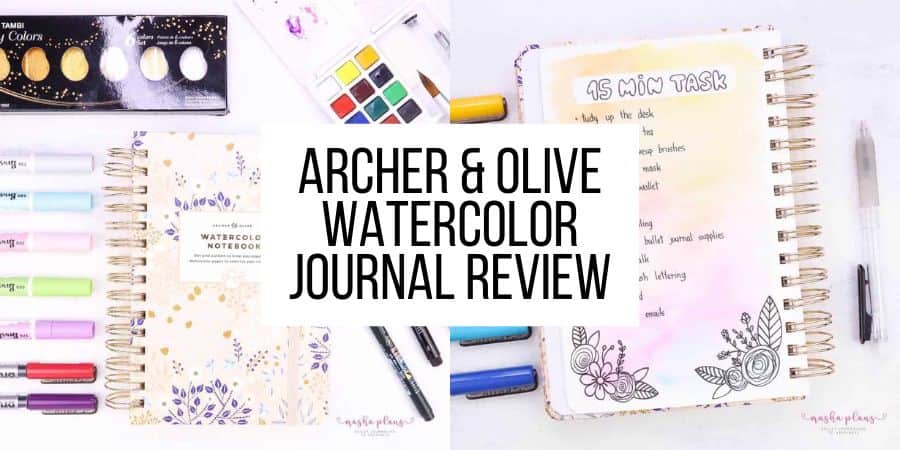 Archer and Olive Review: Perfect BUJO or art journal