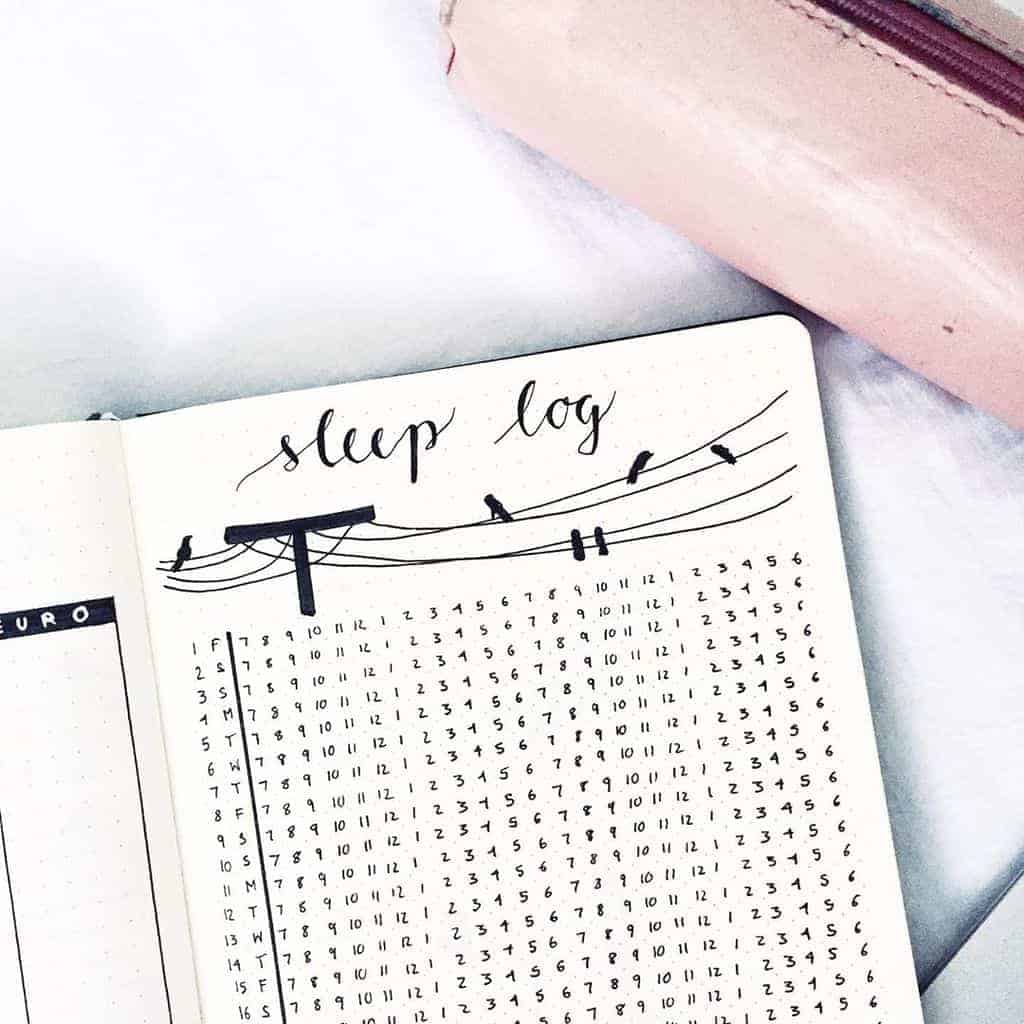 Minimalist Bullet Journal Tracker by @a.freckle.a.day | Masha Plans