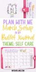 March Plan With Me: Self care theme | Masha Plans