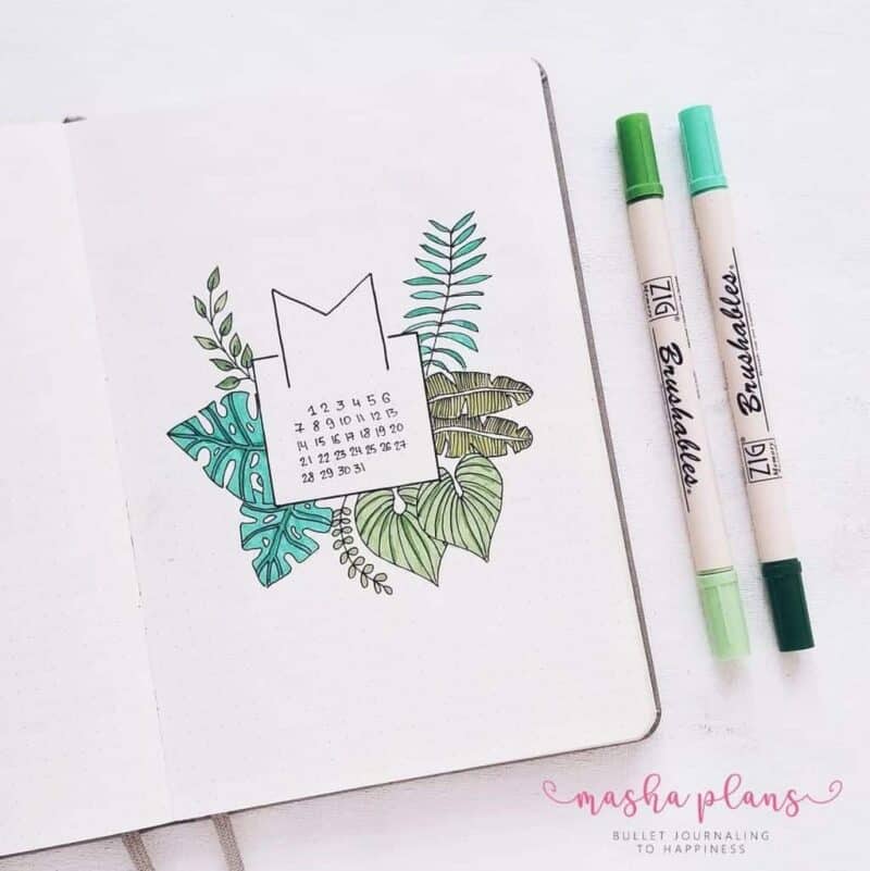 Inspirational Spring Bullet Journal Theme Ideas | Masha Plans