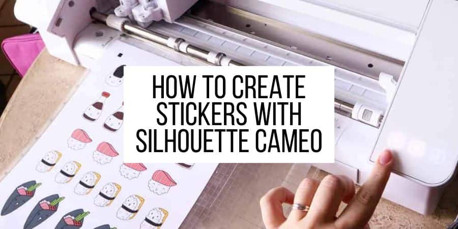 How To Make Multi Color Vinyl Decal Stickers - Silhouette Cameo 