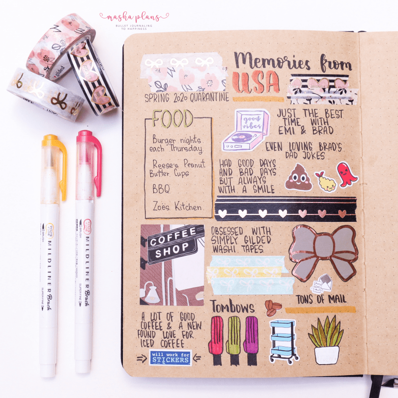 Archer & Olive Kraft Paper Notebook Review and Inspirations - Masha Plans