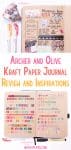 Archer & Olive Kraft Paper Notebook Review and Inspirations | Masha Plans