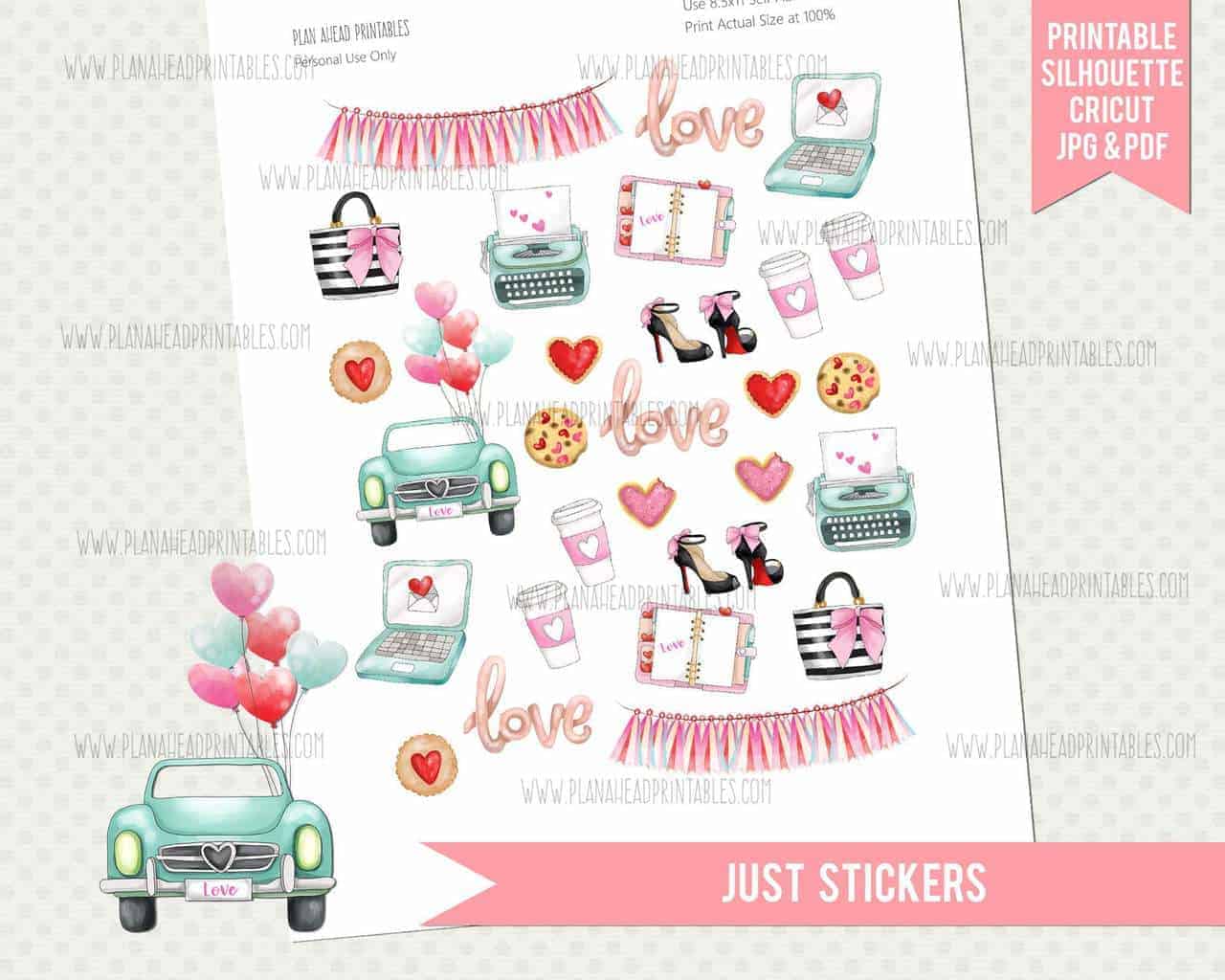 Stickers by PlanAheadPrintables